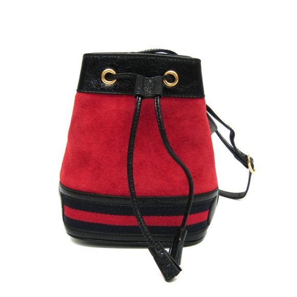GUCCI Black Leather Shoulder Bag - Picture 1 of 10